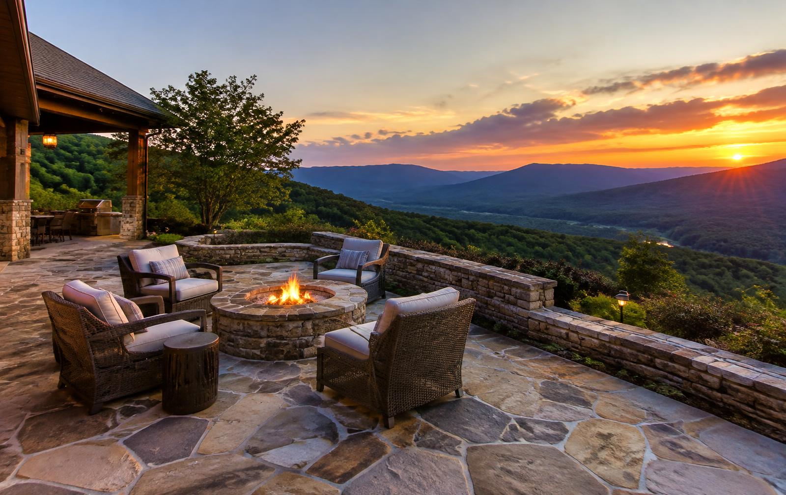 Natural Stone & Terraces (illustrative image)